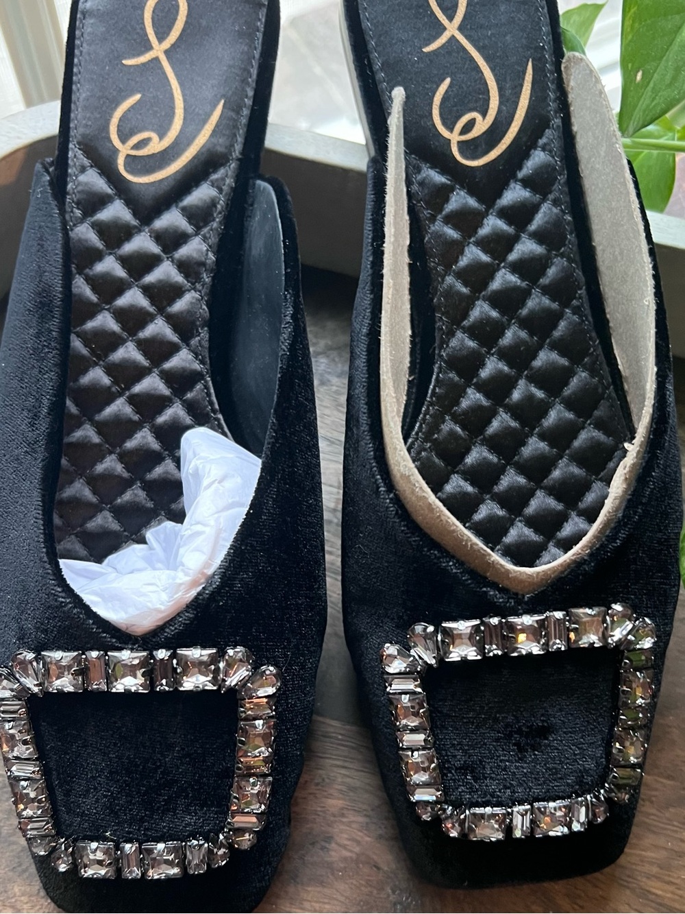 Sam Edelman Lavina Jewel Buckle Mules  5